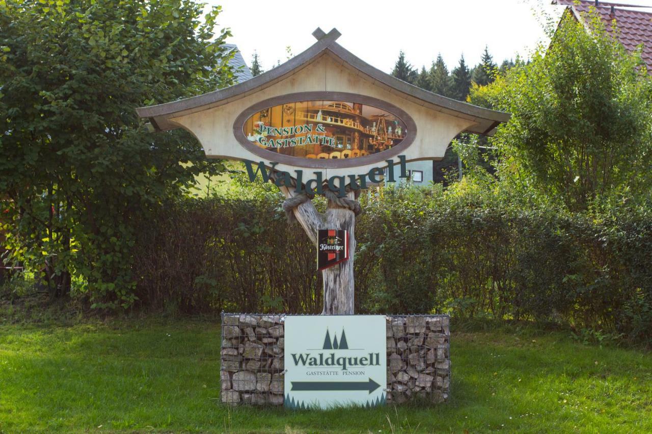 Gaststaette & Pension Waldquell Antonshohe Esterno foto